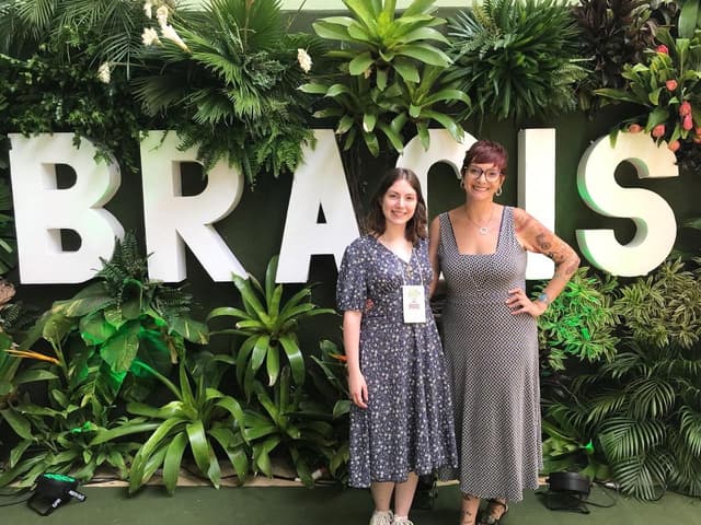 Livy Real and I at BRACIS conference.